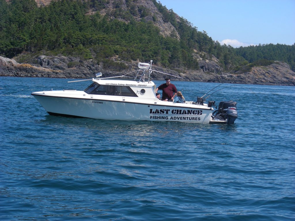 Victoria BC Fishing Charters Boat